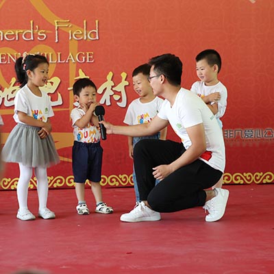 preschool orphans perform for children's day