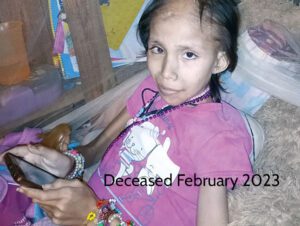 14 year old Fatima in Mexico passed in February 2023