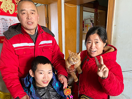 Family in China strengthened by workers at Hope Station